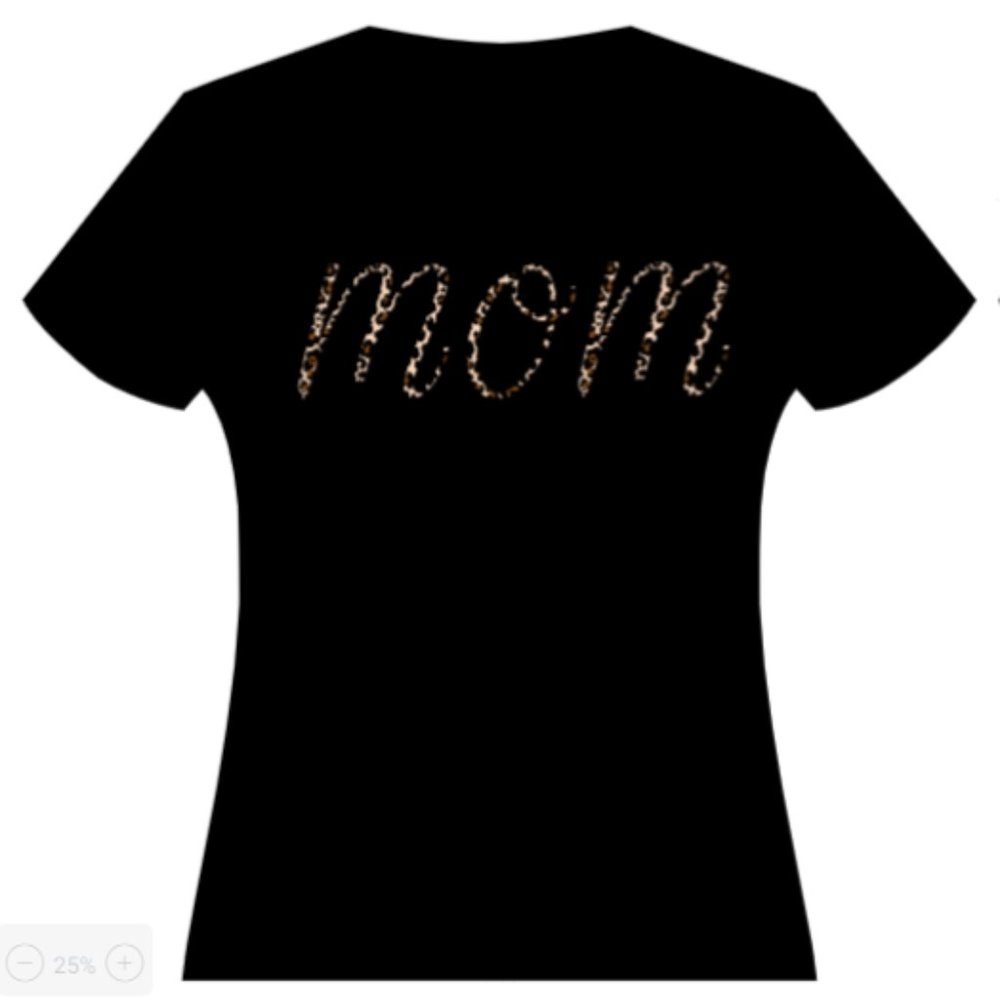 Cheetah Print custom t-shirt